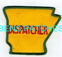 ARKANSAS,ARKANSAS FORESTRY DISPATCHER 2 STATE SHAPED_wm